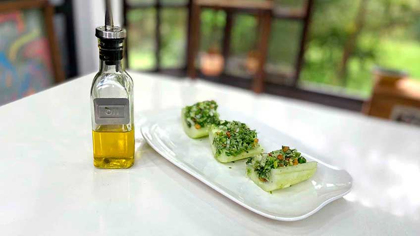 Dr Tatiana Sosa, Tatiana en casa, brócoli, picadillo, cilantro, cimarrón, lentejas, TV saludable, receta, limón